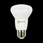                  Лампа светодиодная LED-R63-VC 9Вт 230В Е27 3000К 810Лм | 4690612024301 | IN HOME
               