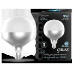 Лампа светодиодная LED Filament G125-DC Mirror-Milky E27 9W 890lm 4000K 125*178mm 1/10 | 1014802209 | Gauss