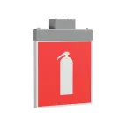 Оповещатель пожарный световой BS-RADEM-10-F1-12 Gray | a24786 | Белый свет