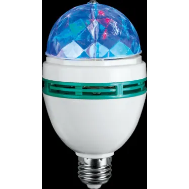 Лампа светодиодная OLL-DISCO-3-230-RGB-E27 | 61120 | ОНЛАЙТ