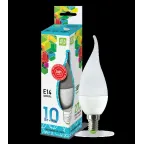                  Лампа светодиодная LED-СВЕЧА НА ВЕТРУ-standard 10Вт 230В Е14 4000К 900Лм | 4690612024592 | ASD
               