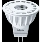                  Лампа светодиодная LED 3Вт GU4 12В 3000К NLL-MR11-3-12-3K-GU4 MR11 | 94141 | Navigator
               