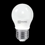                  Лампа светодиодная LED-ШАР-VC 8Вт 230В Е27 3000К 720Лм | 4690612020563 | IN HOME
               