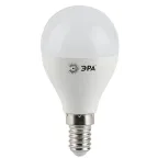 Лампа светодиодная STD LED P45-5W-827-E14 5Вт шар теплый белый свет | Б0017217 | ЭРА