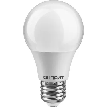 Лампа светодиодная OLL-A60-7-230-6.5K-E27 | 61139 | ОНЛАЙТ
