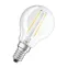 Лампа светодиодная LED Retrofit CLASSIC P 15 CL 1,5 W/2700K E14 | 4058075434349 | OSRAM
