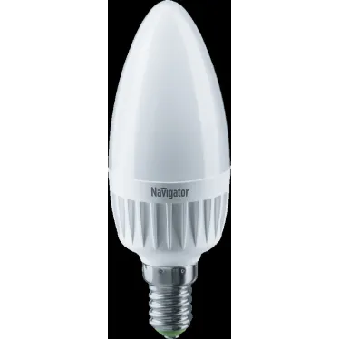 Лампа светодиодная LED 7Вт Е14 230В 6500К NLL-C37-7-230-6.5K-E14-FR свеча матовая | 61240 | Navigator