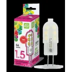 Лампа светодиодная LED-JC-standard 1.5Вт 12В G4 6500К 135Лм | 4690612026367 | ASD