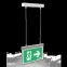 Световой указатель "ВАРТОН" Flip-подвес. серии Advanced 3W IP40 3ч | V1-EM-70432-30A01-4000365 | VARTON