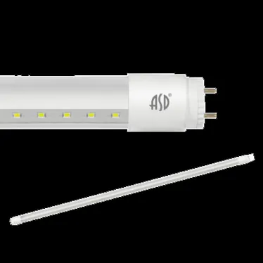 Лампа светодиодная LED-T8-П-std 20Вт 230В G13 4000К 1620Лм 1200мм прозр | 4690612025827 | ASD