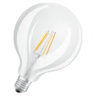 Лампа светодиодная LEDPG12540 4W/827 230V FIL E27 10X1 | 4058075439498 | OSRAM