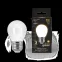 Лампа светодиодная Black LED Filament Шар OPAL E27 5W 420lm 2700K | 105202105 | Gauss