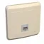ЭТЮД Розетка компьютерная RJ45 категория 5 бежевая