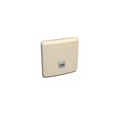 ЭТЮД Розетка компьютерная RJ45 категория 5 бежевая