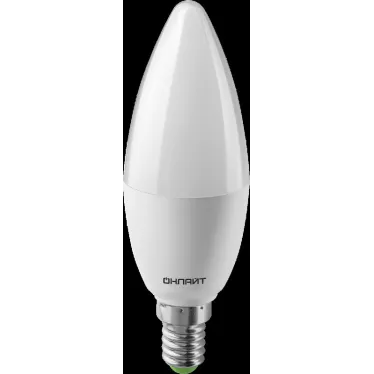 Лампа светодиодная OLL-C37-10-230-6.5K-E14-FR | 61958 | ОНЛАЙТ