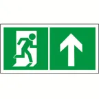                  Знак безопасности BL-4020.E38"Напр. к эвакуационному выходу прямо" | a18226 | Белый свет
               