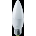 Лампа светодиодная LED 8,5Вт Е27 230В 6500К NLL-C37-8.5-230-6.5K-E27-FR свеча матовая | 61329 | Navigator