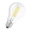 Лампа светодиодная филаментная LED STAR Classic P 5W, прозрачная колба, Е27 LSCLP60 CL 5W/827 230V FILE2710X1RU | 4058075212510 | Osram
