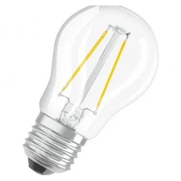Лампа светодиодная LEDPCLP40D 5W/827 230V FIL E27 10X1 | 4058075438811 | OSRAM