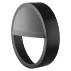                  Накладка декоративная черная eyelid 250 мм LEDVANCE BULKHEAD | 4058075375505 | LEDVANCE
               