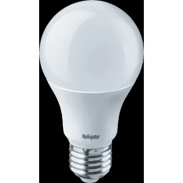 Лампа светодиодная LED 10Вт Е27 230В 6500К NLL-A60-10-230-6.5K-E27 грушевидная матовая | 61237 | Navigator