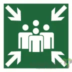                  Знак безопасности BL-2020B.E21"Пункт (место) сбора" | a21290 | Белый свет
               