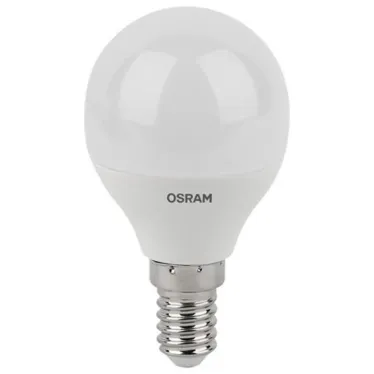 Лампа светодиодная LSCLP75 9W/827 230VFR E14 10X1 RU серия LED Star  | 4058075696143 | OSRAM