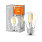 Лампа светодиодная  филаментная диммируемая SMARTWF P40D 4W/827 230VFILCLE274X1LEDV серия SMART+  | 4058075609792 | LEDVANCE