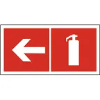                  Знак безопасности BL-3517.F32"Указ. движения к огнетушителю налево" | a18601 | Белый свет
               