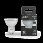 Лампа светодиодная LED 5W MR16 GU10-dim 4100K диммир. | 101506205-D | Gauss