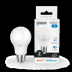 Лампа светодиодная LED Elementary A60 7W E27 560lm 6500K | 23237A | Gauss