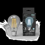 Лампа светодиодная Filament А60 18W 1650lm 4100К Е27 LED 1/10/40 | 102902218 | Gauss