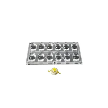Блок линз 12BST-E (130x65°, 12x LED) | 016078 | Arlight