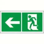                  Знак безопасности PP-40205.E32 "Напр. к эвакуационному выходу налево" | a18193 | Белый свет
               