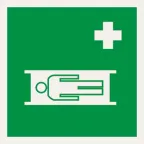                  Знак безопасности BL-1515.EC02"Средства выноса (эвакуации) пораженных" | a18484 | Белый свет
               