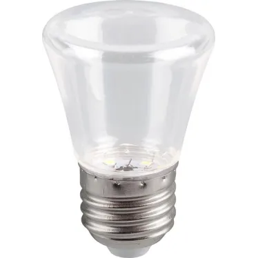 Лампа светодиодная LB-372 Колокольчик прозрачный E27 1W 6400K | 25908 | Feron