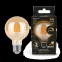 Лампа светодиодная Filament G95 6W 620lm 2400К Е27 golden диммируемая | 105802006-D | Gauss
