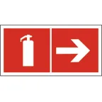                  Знак безопасности BL-4020.F33"Указ. движения к огнетушителю направо" | a18447 | Белый свет
               