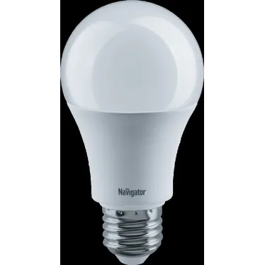 Лампа светодиодная LED 12Вт Е27 230В 6500К NLL-A60-12-230-6.5K-E27 грушевидная матовая | 61238 | Navigator