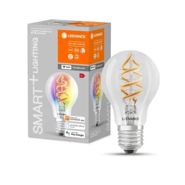 Лампа светодиодная  филаментная диммируемая SMT WFA30D4,5W/827230VFILRGBWE274X1LEDV серия SMART+  | 4058075619012 | LEDVANCE