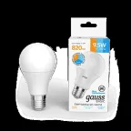 Лампа светодиодная BASIC A60 9,5W E27 820lm 3000K-4000K-6500K 1/10/50 | 1023240 | Gauss