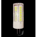                  Лампа светодиодная LED-JC-standard 3Вт 12В G4 3000К 270Лм | 4690612004624 | ASD
               