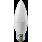 Лампа светодиодная OLL-C37-10-230-6.5K-E27-FR | 61961 | ОНЛАЙТ