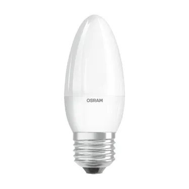 Лампа светодиодная LED STAR Classic B 6, матовая колба, Е27 LEDSCLB60 6, 5W/840 230VFR E2710X1RU | 4058075134201 | Osram