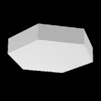Блок Gexus 520х600 Solid подвесной RAL9003 белый муар | V4-R0-00.0009.GXS-0010 | VARTON