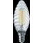 Лампа светодиодная LED 4Вт Е14 230В 2700К NLL-F-TC35-4-230-2.7K-E14 свеча витая прозрачная | 71311 | Navigator