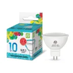                  Лампа светодиодная LED-JCDR-standard 10Вт 230В GU5.3 4000К 900Лм | 4690612015828 | ASD
               