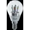 Лампа светодиодная LED 5Вт Е14 230В 2700К NLL-G45-5-230-2.7K-E14-CL шарик прозрачный | 71294 | Navigator