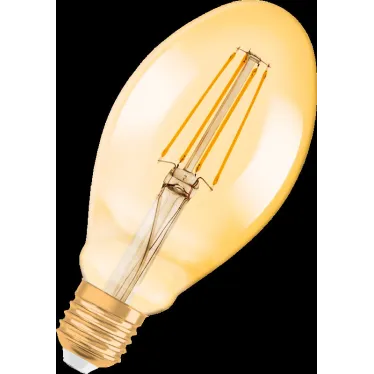 Лампа светодиодная филаментная Vintage 1906 LED CL OVAL FIL GOLD 40 non-dim 4 5W/825 E27 | 4058075091979 | Osram