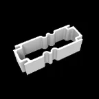                  Коннектор соед Св-к кардан DL-TETRIS 93х34mm | V4-R0-00.0033.DL0-0001 | VARTON
               